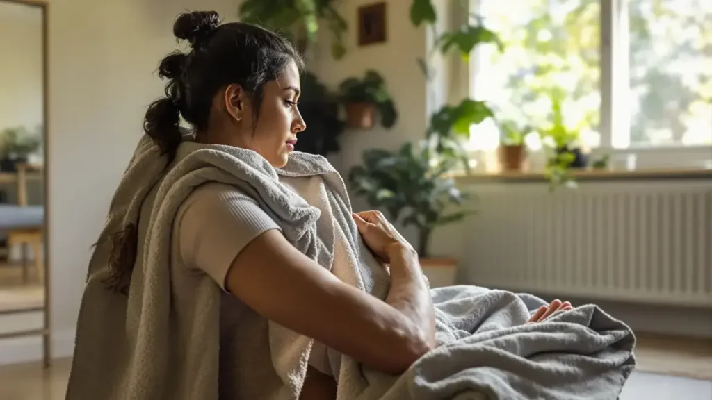 Ontdek hoe de handdoekoefening je buik kan transformeren met deze Japanse methode