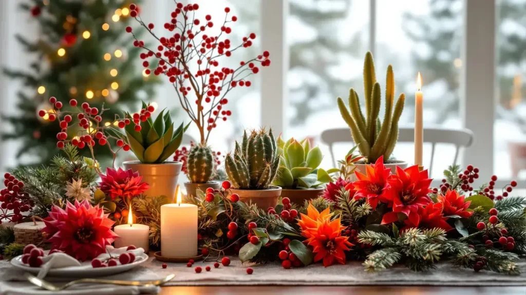 Voor een onvergetelijke kerst ontdek deze 5 trendy planten die de traditionele kerstster vervangen